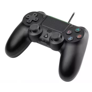 Vadu spēļu pults TRACER SHOGUN PRO Melna — 16 pogas, analogā/digitālā režīmā, 1,5 m kabelis, vibrācija, PC/PS4/PS3