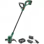 Akumulatora zāles trimmeris EasyGrassCut 18-260, 18V (zaļš/melns, 2x Litija-jona akumulators 2,0Ah, POWER FOR ALL ALLIANCE)