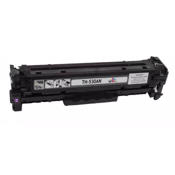 Tonera TB saderīga ar HP CC530A, 100% Jauna, Melna