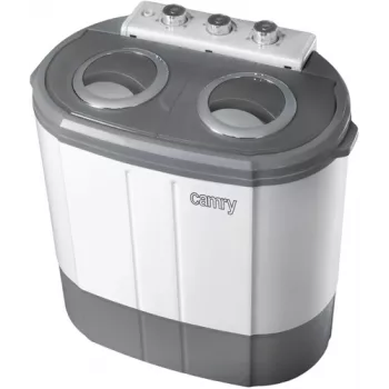 Camry Premium CR 8052 veļas mašīna ar augšējo ielādi 3 kg Pelēka, Balta