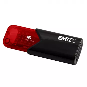 USB zibatmiņa Emtec 16 GB USB Type-A 3.2 Gen 2 Melna Sarkana