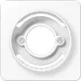 JUNG CD 537 WW – Baltā krāsā – Termoreaktīvā plastmasa – 67 mm x 67 mm (CD537WW)