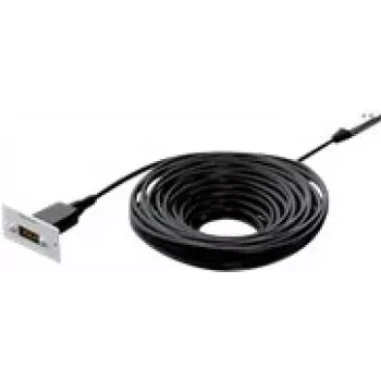 HDMI kabelis Kindermann Konnect 50 alu 25 m — 4K 60Hz, pasīvs HDMI kabelis