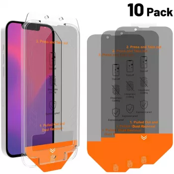 4smarts Second Glass Privacy aizsargstikls Apple iPhone 13 13 Pro 14 16e rūdīts stikls
