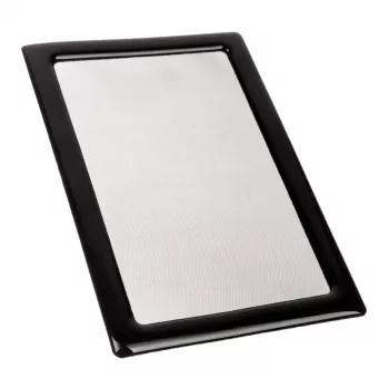 DEMCiflex putekļu filtrs Cooler Master NR200P aizmugurējam ventilācijas atvērumam — melns