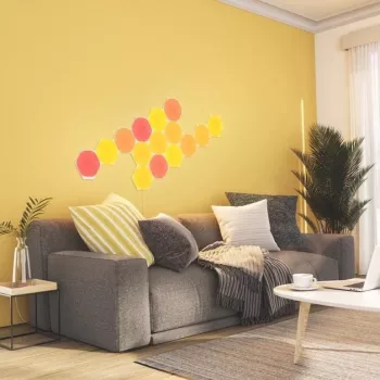Paplašinājuma komplekts Nanoleaf Shapes sešstūra paneļiem 3 gab. NL42-0001HX-3PK