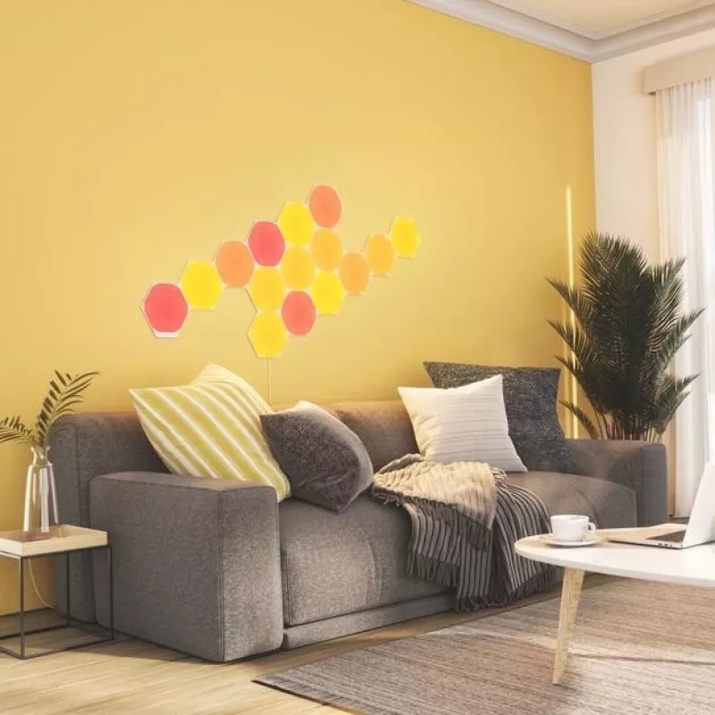 Paplašinājuma komplekts Nanoleaf Shapes sešstūra paneļiem 3 gab. NL42-0001HX-3PK