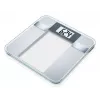 Personīgie svari Beurer BG 13 Square Grey, Caurspīdīgi