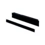 Rittal DK 7151.005 Aklo panelis, 1U, RAL 9005, melns