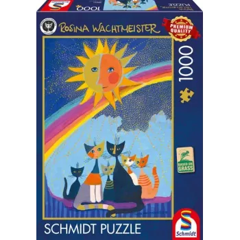 Puzle Rosina Wachtmeister: Im Goldregen, 1000 gabali