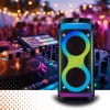 Portatīvais skaļrunis MANTA SPK0601B100, 100 W, Bluetooth, karaoke, bezvadu mikrofons, akumulators, ekvalaizers, disko apgaismojums