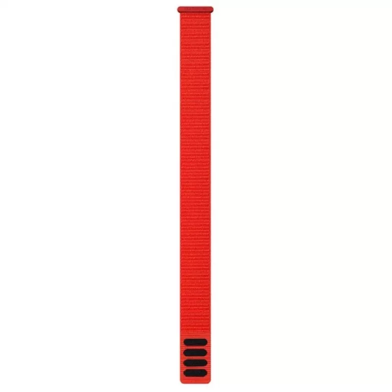 Garmin UltraFit pulksteņa siksniņa 22 mm neilons Flammenrot (010-13306-12)