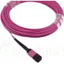 CBO SFP5252FU15MKB optiskā šķiedras lēciena kabelis 15 m MPO OM4, fuksīna krāsā