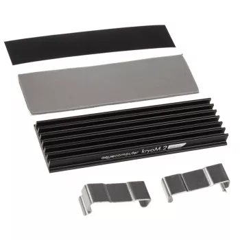 Aqua Computer kryoM.2 micro pasīvais dzesētājs M.2 2280 SSD diskiem