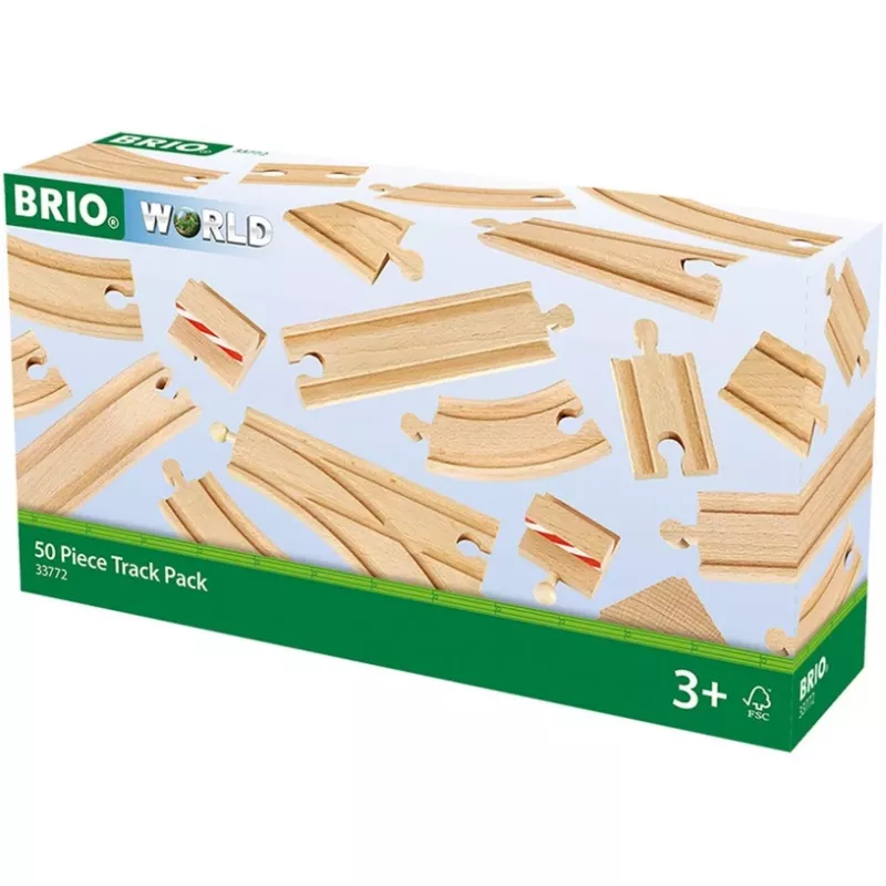 Brio World XXL Lielais Sliežu Komplekts, Dzelzceļš
