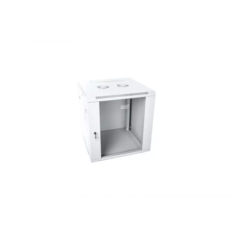 Digitus DN-W19 12U/600 sienas skapis 19 inch 12U gaiši pelēks