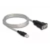 DeLOCK Adapter USB 2.0 Type-A uz Serial RS-232 D-Sub 9 + D-Sub 25