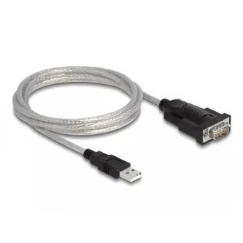 DeLOCK Adapter USB 2.0 Type-A uz Serial RS-232 D-Sub 9 + D-Sub 25
