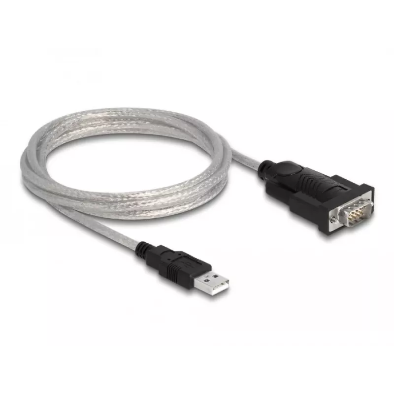 DeLOCK Adapter USB 2.0 Type-A uz Serial RS-232 D-Sub 9 + D-Sub 25