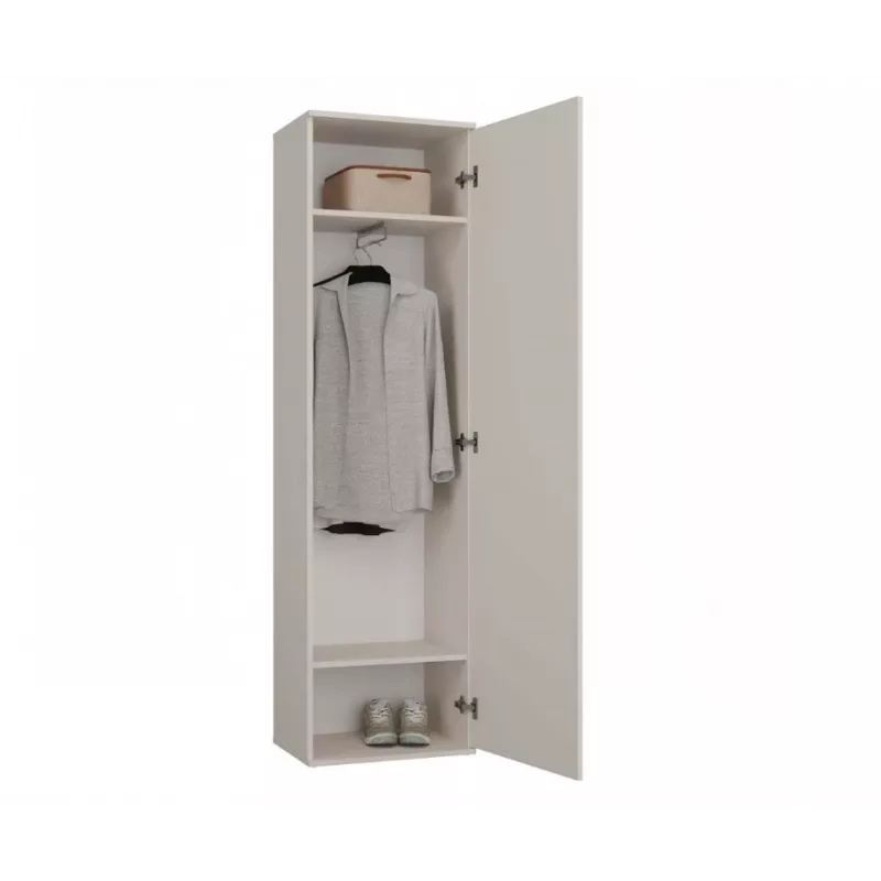 Garderobes skapis top e shop DUO KASZMIR BEIGE M-MP-SZ-DUO-DUO-KASZ