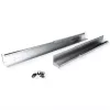 ROLINE 26.21.0114 bīdāmo sliežu komplekts, regulējams dziļums 500–750 mm, ar stiprinājuma materiālu