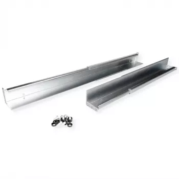 ROLINE 26.21.0114 bīdāmo sliežu komplekts, regulējams dziļums 500–750 mm, ar stiprinājuma materiālu