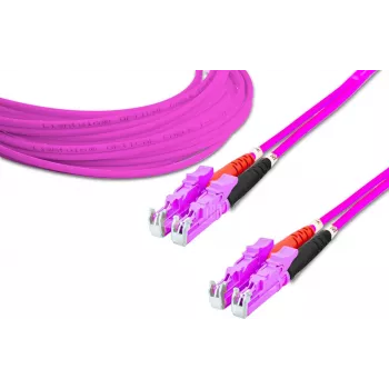 Lightwin Duplex LWL Patch Cable - MM OM4 - LSH - LSH 2.0m