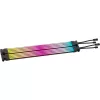 iCUE ARGB PSU kabeļu sloksnes, LED lentes 2x 240mm, barošanas bloka kabelim