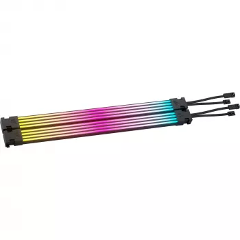 iCUE ARGB PSU kabeļu sloksnes, LED lentes 2x 240mm, barošanas bloka kabelim