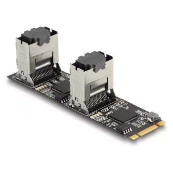 DeLOCK Pārveidotājs M.2 2280 Key B+M vīriešu uz 8 x SATA