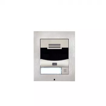 Ieejas panelis IP Solo bez kameras/nickel 9155301S 2N