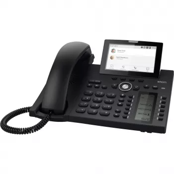 SNOM D385N melns bez Bluetooth bez barošanas bloka (00004600)
