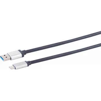 USB 3.0 kabelis ShiverPeaks S/CONN 1,5 m USB-A uz USB-C