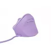 NATEC Crake 2 Pro pele - vertikāla, vadu, USB, optiska, 12800 DPI, violeta