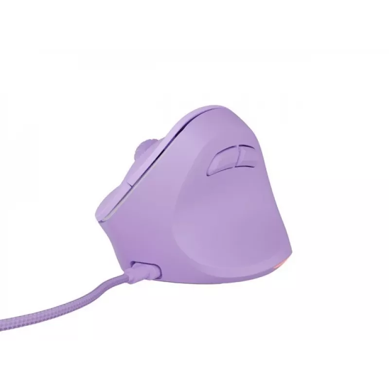 NATEC Crake 2 Pro pele - vertikāla, vadu, USB, optiska, 12800 DPI, violeta