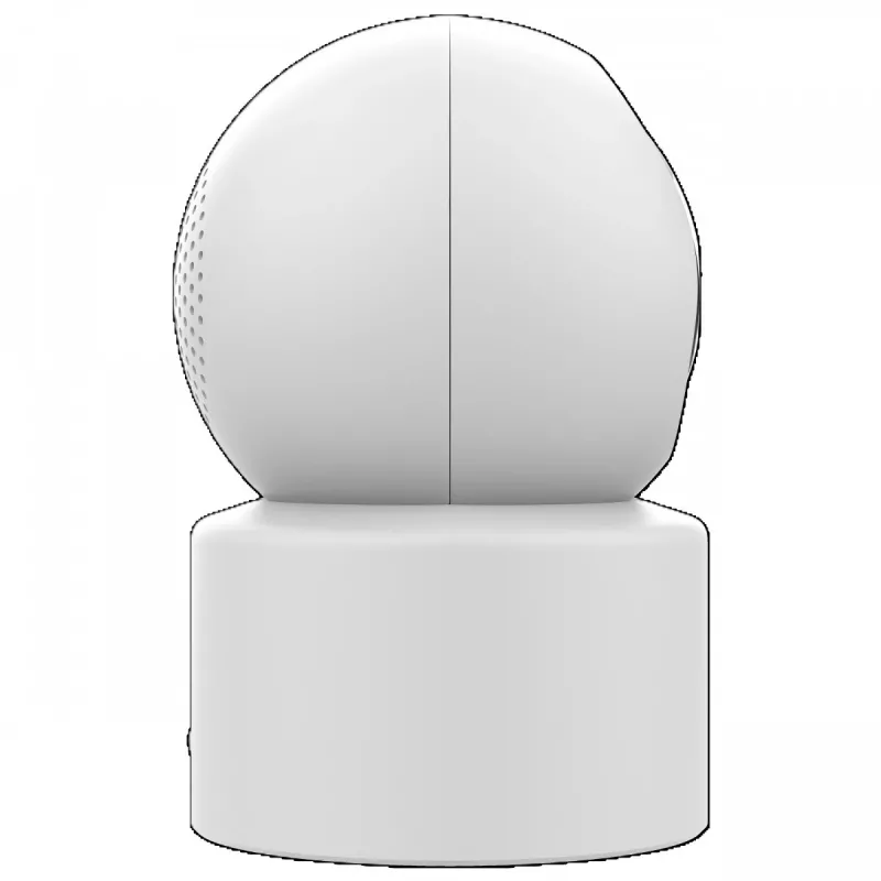 IP drošības kamera Xiaomi Smart Camera C201 — Iekštelpu sfēriska 2MP 1920x1080, 110° redzes lauks, panoramēšana 360°, slīpums 0–108°, Wi‑Fi, IR 940 nm