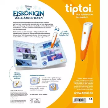 tiptoi Frozen - Pilnībā atkausēta, mācību grāmata