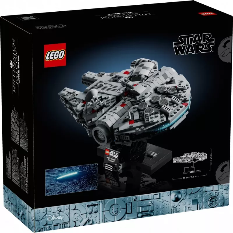 LEGO Star Wars 75375 Millennium Falcon konstruktors, 921 detaļa, 18+, 190×240×130 mm