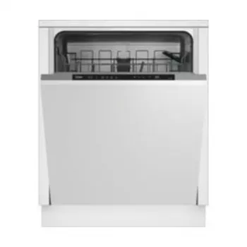 BEKO Iebūvējamā trauku mazgājamā mašīna BDIN16435, Energoklase D, SelfDry, LED spot