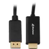 Sharkoon SHA DisplayPort 1.2 uz HDMI 4K melns 3.0m AKTĪVS 4Kx2K 60Hz