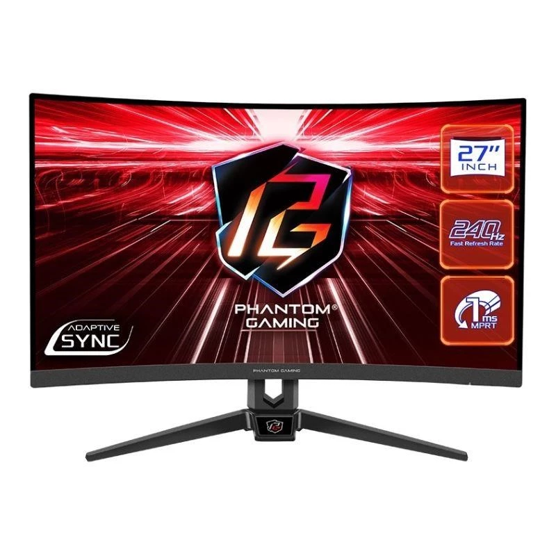 ASRock PG27F15RS1A datora monitors 68.6 cm (27 inch) 1920 x 1080 pikseļi Full HD Melns