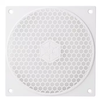 Putekļu filtrs Silverstone FF121 ABS Nylons Balts 120mm