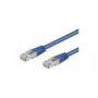 Wentronic Goobay CAT 5e Patch Kabelis, F/UTP, Zils, 15 m – CCA Vara Maisījums (50862)