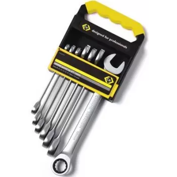 Atslēgu komplekts c.k tools T4344M7ST — 7 daļas, 8–19 mm