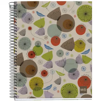 MIQUELRIUS College Notebook Eco Design 4 līnijas DIN A5 ar iekšējo malu (A296399)