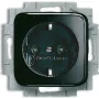BUSCH JAEGER 2013-0-4706 - CEE 7/3 kontaktligzda - 2P+E - Melna - 250 V - 16 A - 71 mm