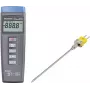 VOLTCRAFT K101 + TP 203 temperatūras mērīšanas instruments -200 līdz +1370 °C, K tipa zonde