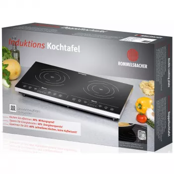 Indukcijas plīts Rommelsbacher CT 3410/IN, 2 zonas, skārienvadība