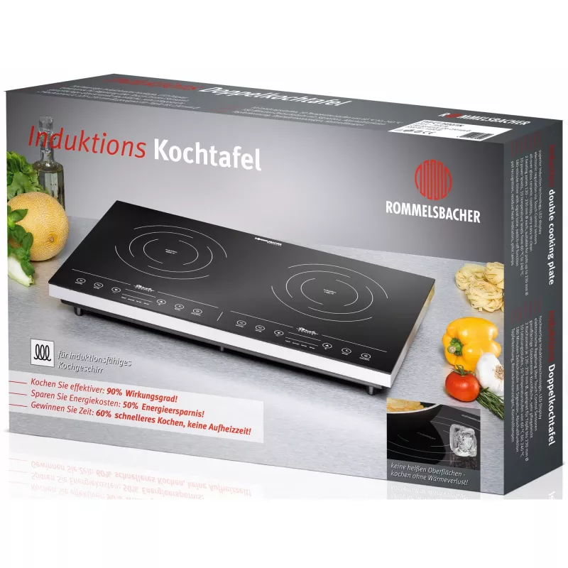 Indukcijas plīts Rommelsbacher CT 3410/IN, 2 zonas, skārienvadība