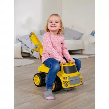 Celtņu kravas auto BIG Power Worker Maxi Crane Yellow 3–7 gadiem